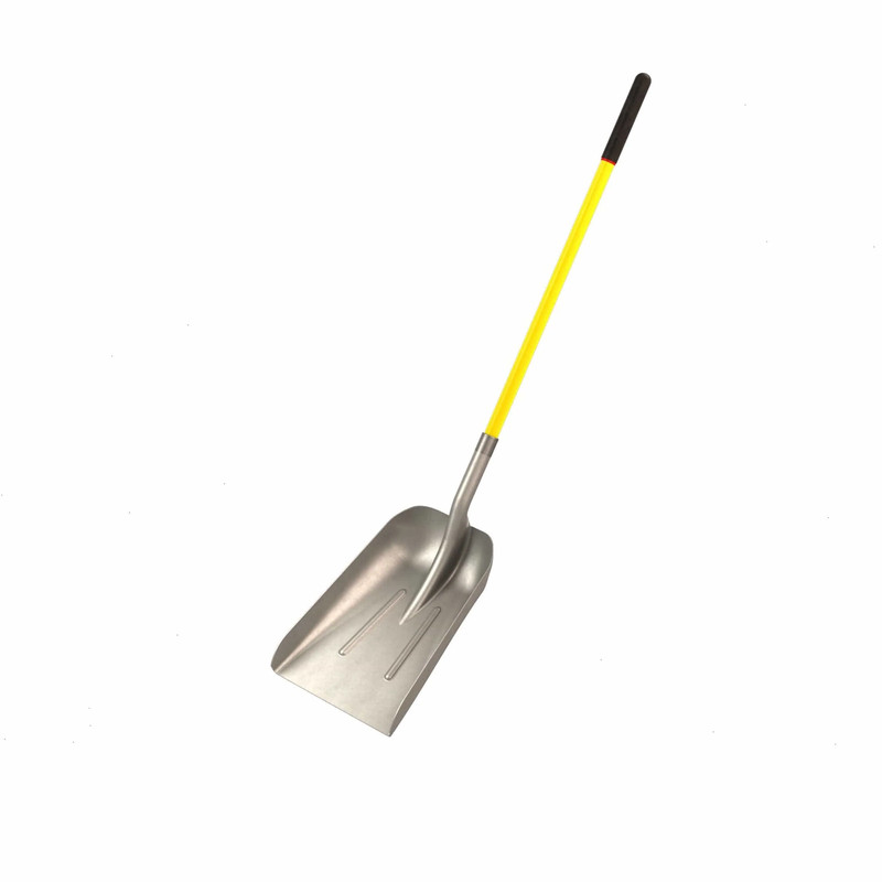 Scoop Shovel Aluminum Alloy with 48" Fiberglass Handle